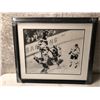 Image 2 : Framed "The Goal" signed Bobby Orr NHL collector's piece 23in x 27in