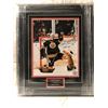 Image 1 : Framed Gerry Cheevers "H.O.F.er" Boston Bruins signed NHL collector's piece - certificated on back 1