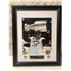Image 1 : Framed Sidney Crosby 2018 Stanley Cup Champion NHL collector's print 16in x 13in