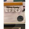 Image 2 : Framed Sidney Crosby Pittsburgh #87-center NHL collector's print 16in x 13in