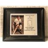 Image 1 : Framed Joseph Paul Dimaggio "Joe" induction day July 25th, 1955 Cooperstown New York signed collecto