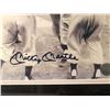 Image 2 : Framed Mickey Mantle New York Yankees signed collector's piece - certificate on back