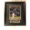 Image 1 : Framed Toronto Blue Jays Jose Bautista 3-run home run collector's piece 17in x 15in