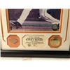 Image 2 : Framed Barry Bonds game used collection collector's piece - comes w/ COA 17in x 14in