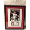 Image 1 : Framed Cal Ripken, Jr. "2632" Baltimore Orioles collector's set 31in x 17in