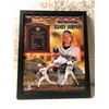 Image 1 : Framed Randy Johnson Class of 2015 National Baseball Hall of Fame collector's piece 15in x 12in