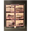 Image 2 : Framed Baseball Heritage Famous Fields print collector's piece 23in x 18in