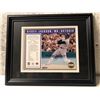 Image 1 : Framed Reggie Jackson, "Mr. October" signed collector's piece - comes w/ COA