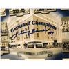 Image 2 : Framed "Garden of Champions" Toronto Maple Leafs 1931-1999 signed Johnny Bauer #7 collector's piece