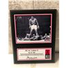 Image 1 : Muhammad Ali - Ali vs Liston II May 25, 1965 collector's plaque