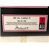 Image 2 : Muhammad Ali - Ali vs Liston II May 25, 1965 collector's plaque