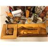 Image 2 : Large group of assorted carved wood collectibles & decorative pieces