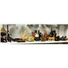 Image 1 : Large group of assorted carved wood collectibles & decorative pieces