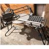 Image 1 : Rockwell miter saw w/ folding work table