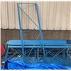 Image 1 : Blue & grey metal pallet racking light gauge industrial shelving - 12 uprights & 35 side rails