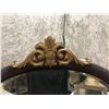 Image 2 : Antique mahogany framed full length bevelled wall mirror 65in tall x 24 1/2in wide