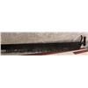Image 2 : Antique lumberjack's handsaw w/ wooden handle 46in long