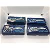 Image 3 : Group of 4 vintage Lucky Louie by Bill Minser assorted salmon plugs w/ original boxes