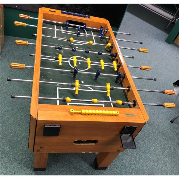 Harvard foosball table