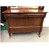 Image 2 : Antique mirrored back oak side board buffet