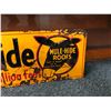 Image 3 : Vintage Mule-Hide Roofs metal advertisement sign approx. 24in x 8in