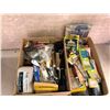Image 1 : Two boxes of assorted fishing related items