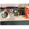 Image 2 : Two boxes of assorted fishing related items
