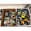 Image 1 : Two boxes of assorted fishing lines - flylines/ monofilament/ leaded lines etc.