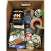 Image 2 : Two boxes of assorted fishing lines - flylines/ monofilament/ leaded lines etc.