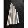 Image 1 : Group of 8 aluminum fishing rod cases - assorted sizes