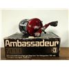 Image 1 : Ambassadeur 7000 level wind fishing reel red w/ box