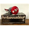 Image 2 : Ambassadeur 7000 level wind fishing reel red w/ box