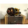 Image 2 : Abu Garcia Ambassadeur model Ultra Mag XL III level wind reel black & gold w/ box