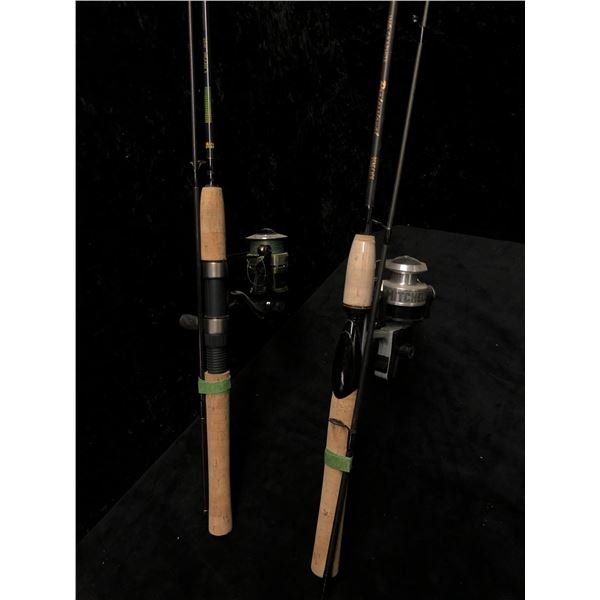 Two spinning rods w/ reels - Abu Garcia & Renegade Professional