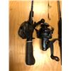 Image 2 : Group of 5 small ice fishing spinning rods w/ reels
