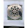 Image 1 : Antique Pflueger No. 1558 Sal-trout fishing reel single action/ Satin Nickel w/ original box