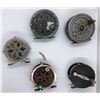 Image 1 : Group of 5 early 1900's small fly reels