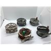 Image 2 : Group of 5 early 1900's small fly reels