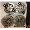 Image 1 : Group of 4 early 1900's center-pin salmon reels