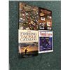 Image 1 : Four collector's books on antique tackles, lures & gear