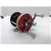 Image 1 : Abu Garcia 1750 small red & pearl level wind reel