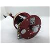 Image 2 : Abu Garcia 1750 small red & pearl level wind reel