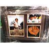 Image 1 : Framed Robert Redford "The Natural" signed collector's piece - comes w/ COA
