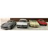 Image 1 : Group of 4 die cast metal classic muscle cars