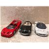 Image 1 : Group of 3 die cast metal exotic cars