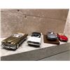 Image 1 : Group of 4 die cast metal classic collector's cars