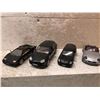 Image 1 : Group of 4 die cast metal sports cars & SUVs
