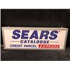 Image 1 : Sears Catalogue Credit Parcel Express lighted advertisement sign 50in x 18in