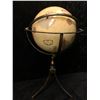 Image 1 : Large World Globe on metal pedestal stand