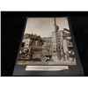 Image 1 : Nostalgic black & white photo print May 6, 1927 repair man on telephone pole at Seymour & Nelson (19